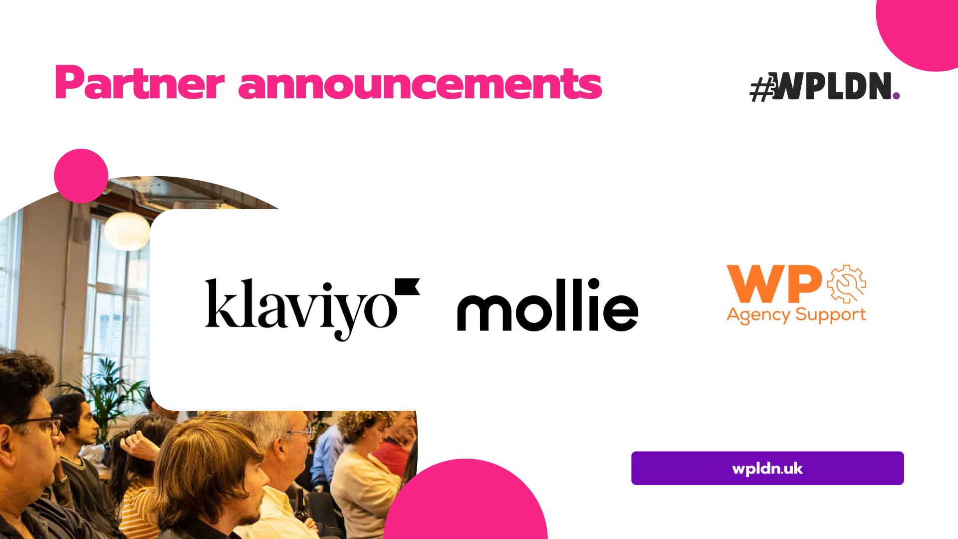 Event partner announcements for WPLDN.