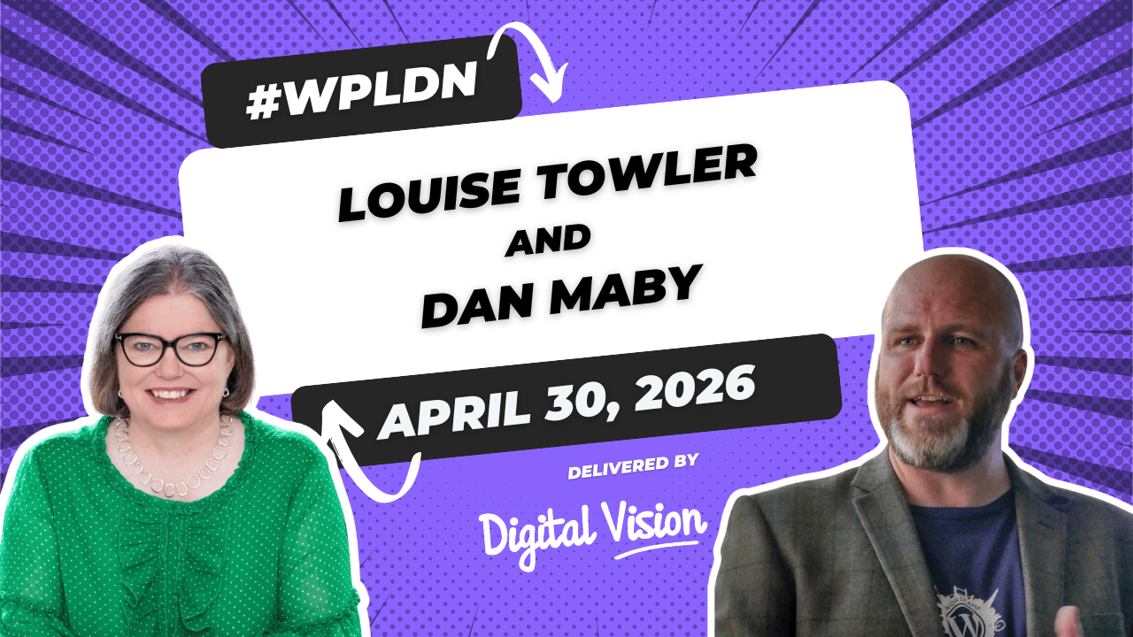 Event poster with speakers listed for April 30, 2026.